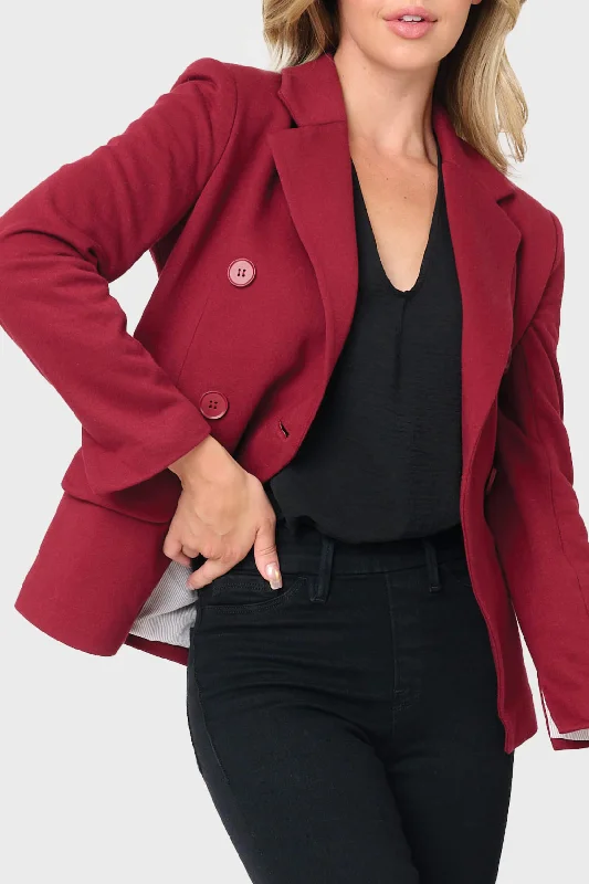 Double Breasted Blazer Women's Wedding Blazer