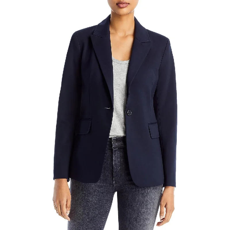 Kobi Halperin Womens Solid Workwear One-Button Blazer Women's Solid Blazer