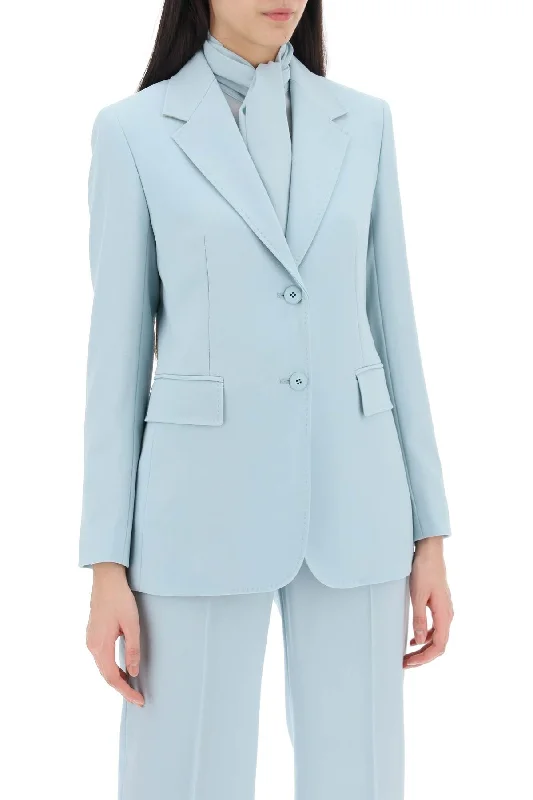 Max Mara Studio Dingey Single-Breasted Blazer Women's Long Blazer