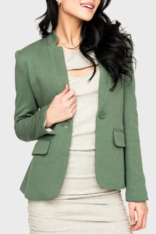 Notch Collar Blazer Women's Elegant Blazer