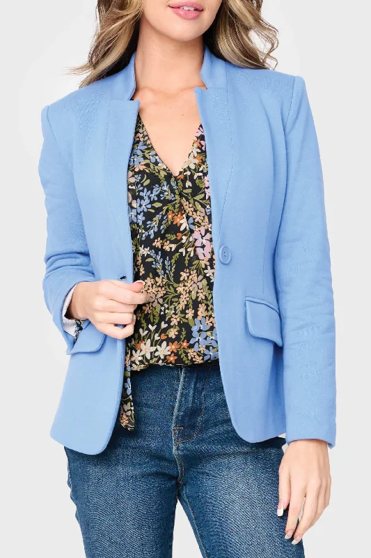 Notch Collar Blazer Women's Unique Blazer