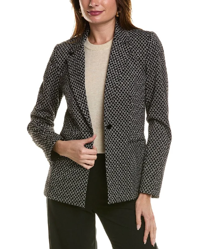 T Tahari Shawl Collar Blazer Women's Vintage Jacket