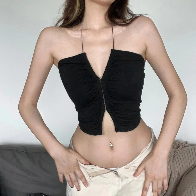 Solid halter ruched self tie backless button crop top Faux Fur Fabric Real Fur Fabric Shearling Fabric Solid halter ruched self tie backless button crop top Faux Fur Fabric Real Fur Fabric Shearling Fabric