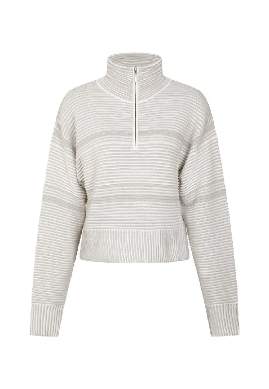 Mille-Feuille Ribbed Cool Weather Pullover Chenille Soft Sweater