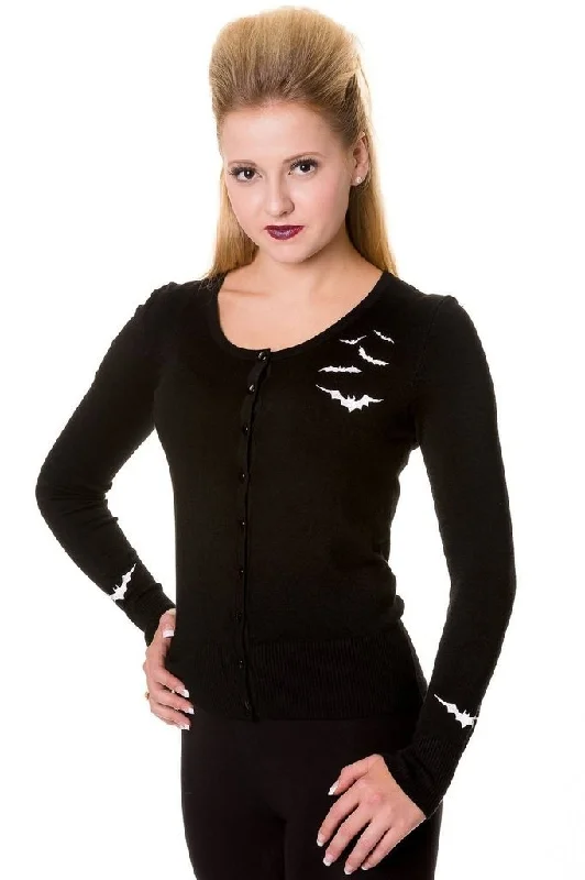 Bat Cardigan Open Front Closed Front Wrap Front