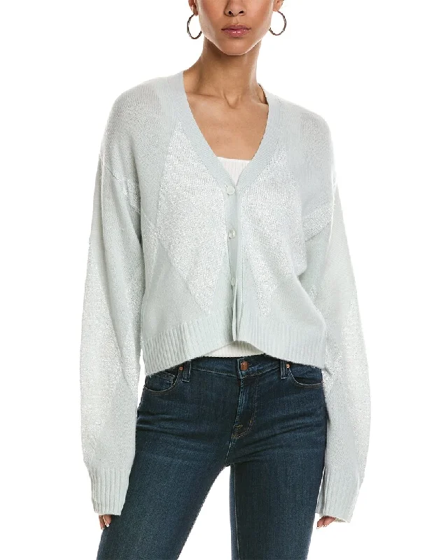 Brodie Cashmere Miriam Sequin Cardigan Cardigan Knitwear Sweater