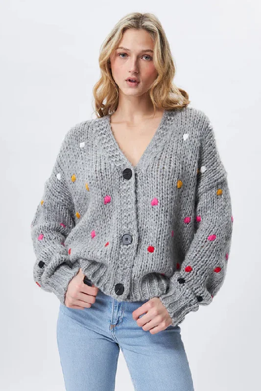 John & Jenn Jack Cardigan Collared Crew Neck Turtle Neck