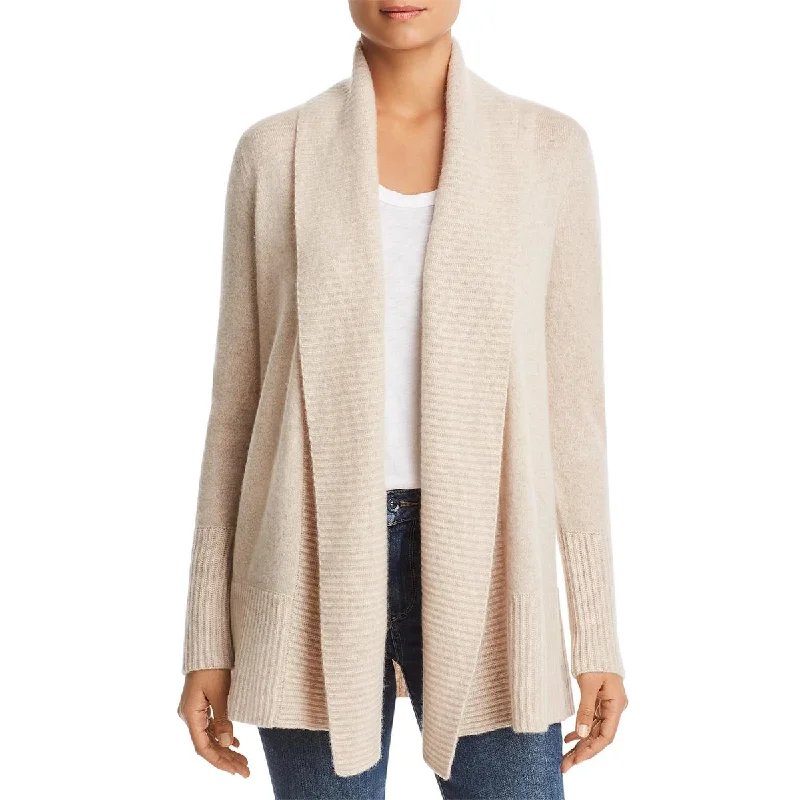 Private Label Womens Cashmere Layering Cardigan Sweater Thin Thick Dense