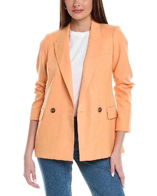 Reiss Emmy Wool-Blend Blazer Women's Luxurious Jacket