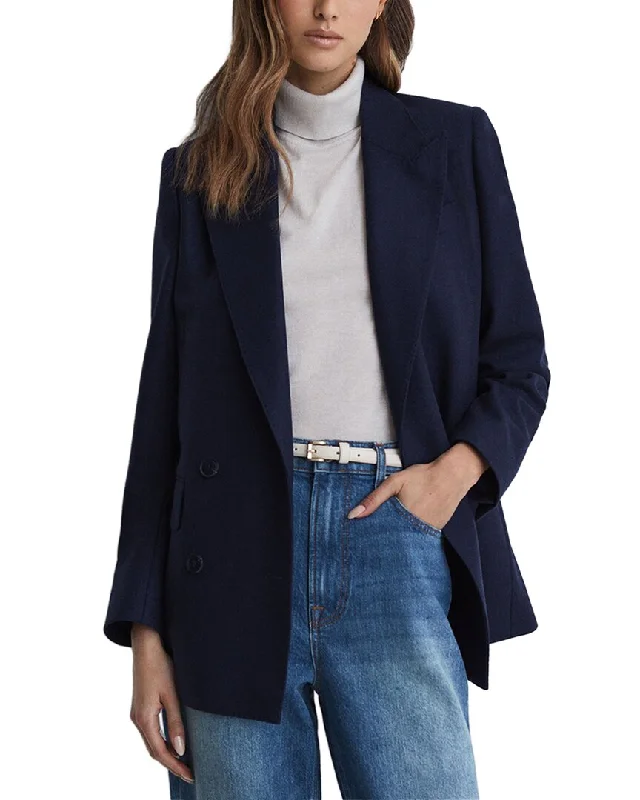 Reiss Lorena Wool Blazer Women's Custom Jacket