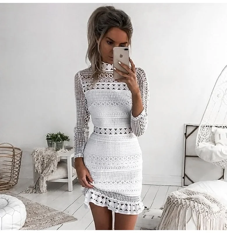 White (Long sleeve )