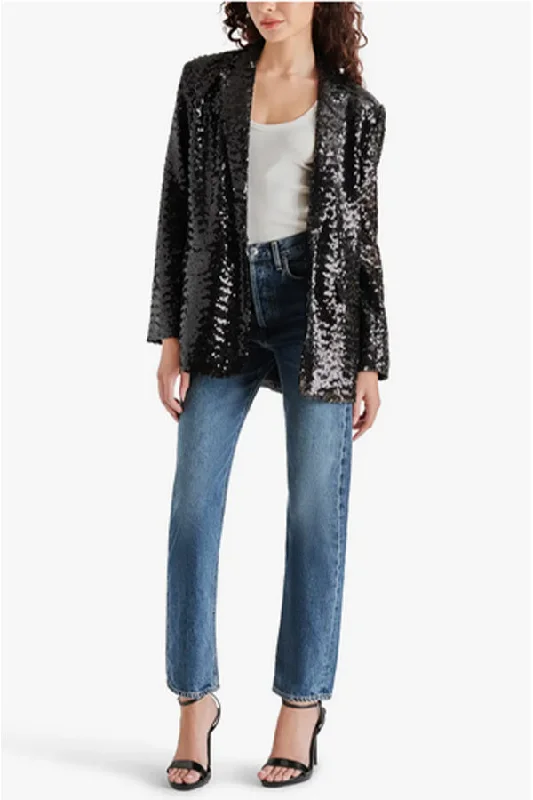 Steve Madden Imaan Sequin Blazer Women's Trendy Suit