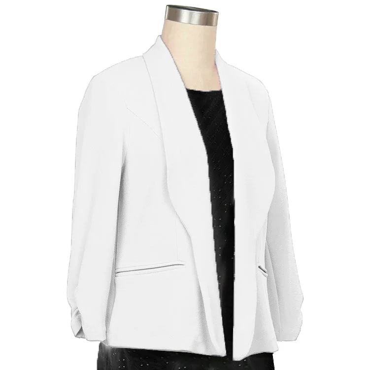 Women's 3/4 Sleeve Regency Knit Blazer 8531 Women's Classic Blazer