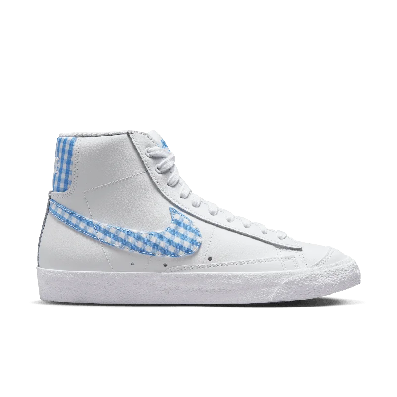 Women's Nike Blazer Mid '77 'Blue Gingham' Women's Professional Jacket