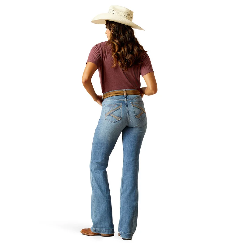 10051614 Ariat Women's High Rise Alice Slim Trouser Jean - Glendale Trousers Winter Warm 10051614 Ariat Women's High Rise Alice Slim Trouser Jean - Glendale Trousers Winter Warm