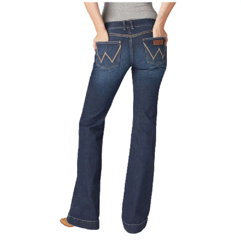 2321499 Wrangler Women's Retro Sadie Trouser Low Rise Jean - Gabby Trousers Ceremony Elegant 2321499 Wrangler Women's Retro Sadie Trouser Low Rise Jean - Gabby Trousers Ceremony Elegant