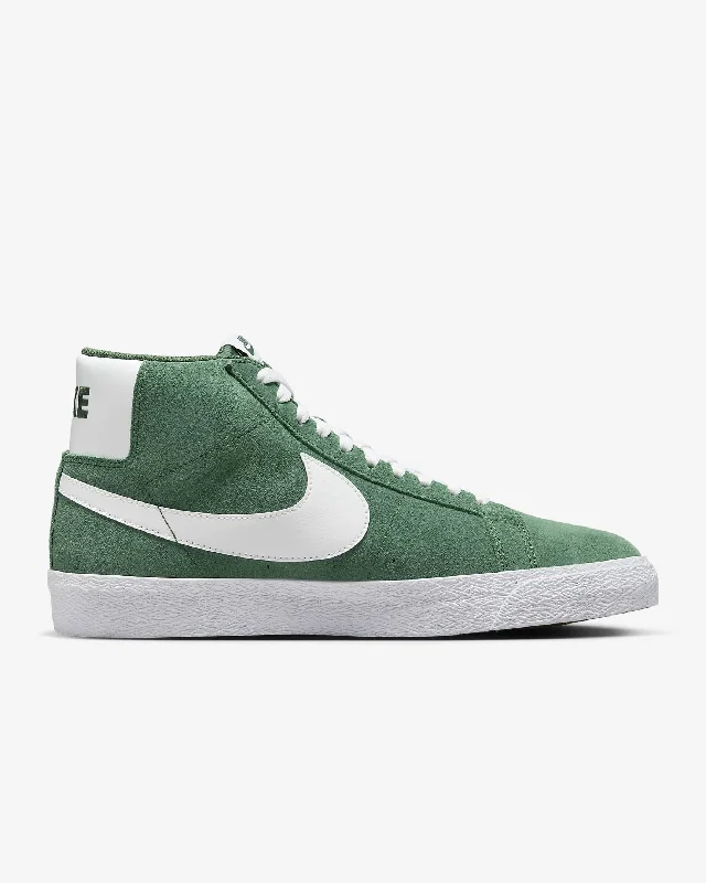 Nike SB Zoom Blazer Mid - Fir/Fir/White/White Women's Pencil Blazer