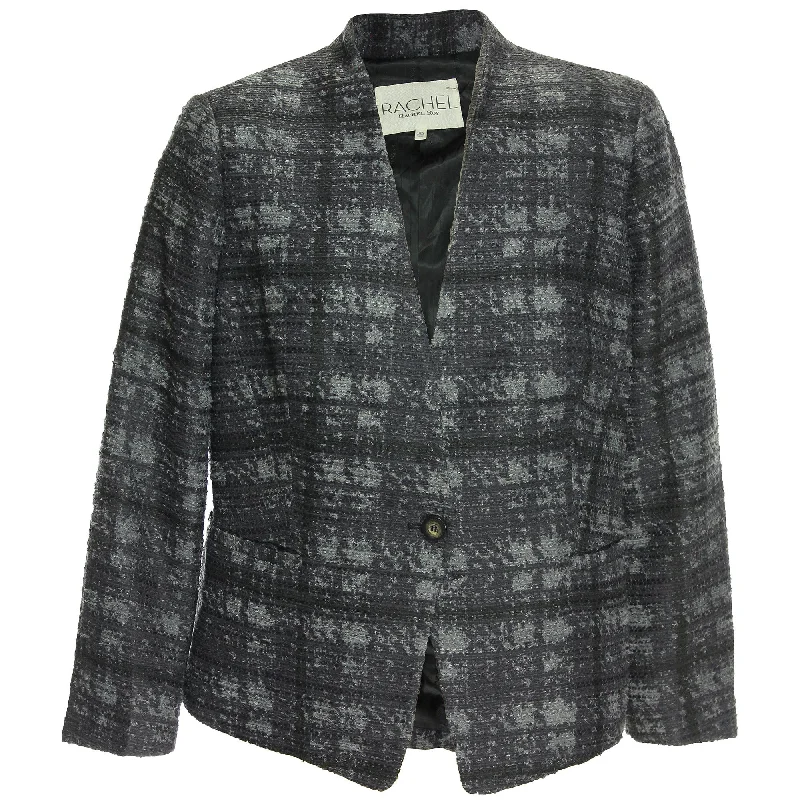 Rachel Roy Houndstooth Blazer Jacket / Skirt Women's Trendy Jacket