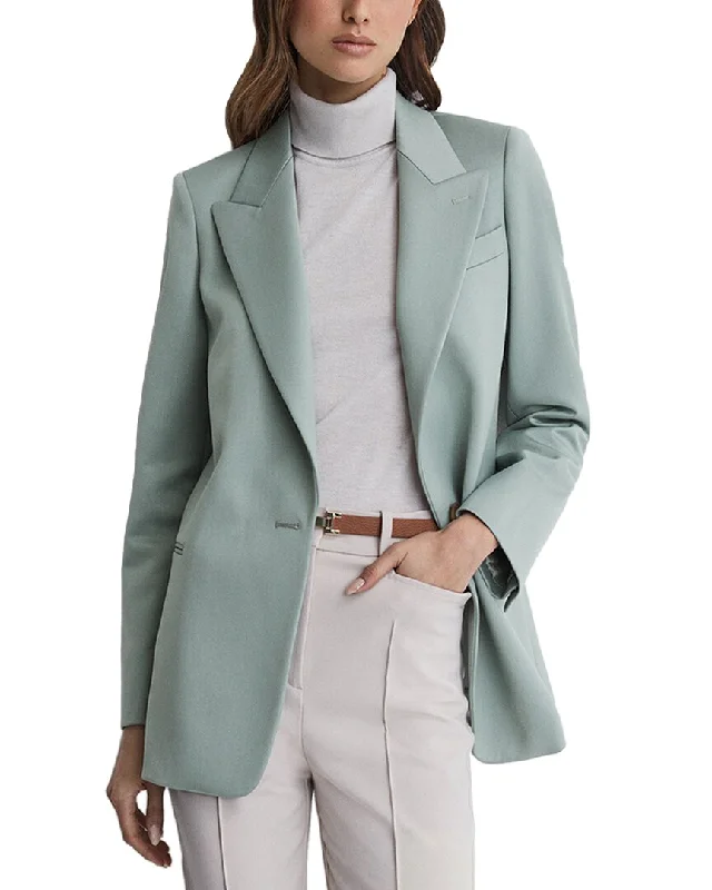 Reiss Celeste Wool-Blend Blazer Women's Fashion Blazer