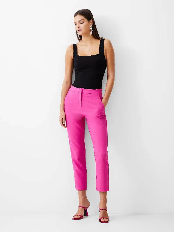 Tailored Tapered Ankle Grazer Trousers Trousers Ceremony Elegant