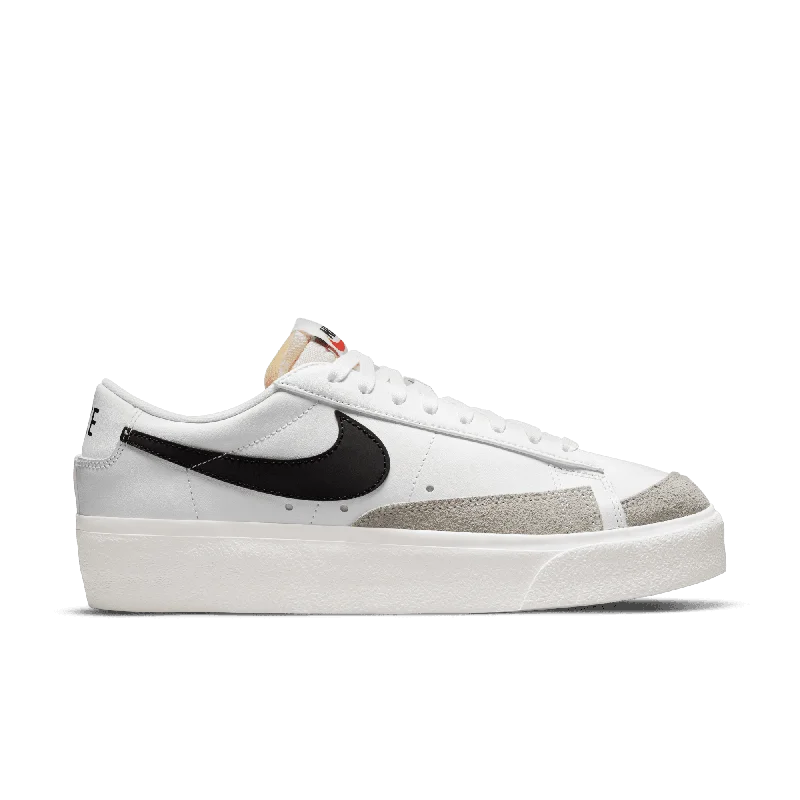 Womens Nike Blazer Low Platform 'White/Black' Women's Luxurious Jacket