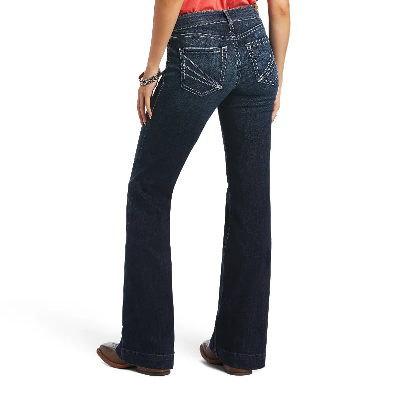 Women's Ariat Trouser Perfect Rise Aisha Wide Leg Jean #10040806 Trousers Travel Practical Women's Ariat Trouser Perfect Rise Aisha Wide Leg Jean #10040806 Trousers Travel Practical