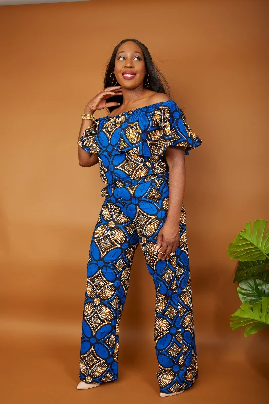 New in - African Print Pallazo Trouser and Crop Top Set - Olamide Welt Pockets Slit Pockets Flap Pockets New in - African Print Pallazo Trouser and Crop Top Set - Olamide Welt Pockets Slit Pockets Flap Pockets