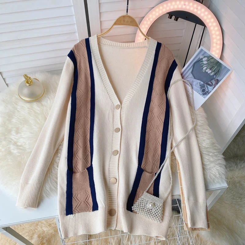 British college style knitted cardigan women's autumn 1601 Lightweight Heavyweight Midweight British college style knitted cardigan women's autumn 1601 Lightweight Heavyweight Midweight