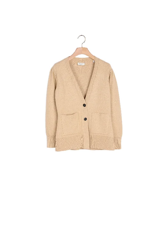 Cardigan long boutonné Nylon Fabric Polyester Fabric Spandex Fabric