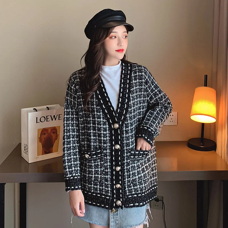 Lazy style, little fragrance style knitted sweaters, vintage cardigans 1433 Chenille Blend Fleece Blend Nylon Blend Lazy style, little fragrance style knitted sweaters, vintage cardigans 1433 Chenille Blend Fleece Blend Nylon Blend