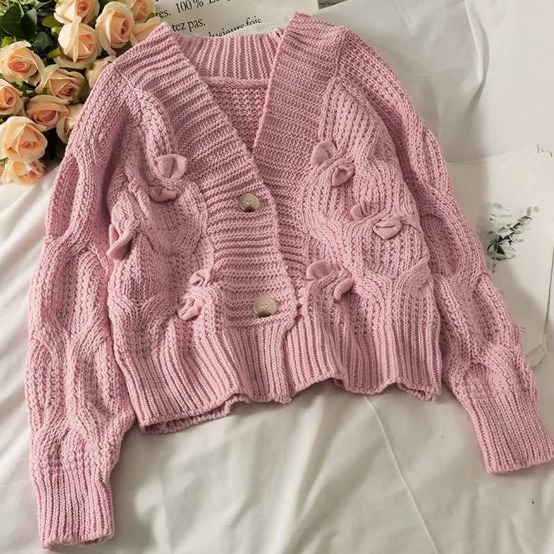 Loose and thin two button cardigan sweater in autumn 1742 Long Cardigan Short Cardigan Medium Cardigan Loose and thin two button cardigan sweater in autumn 1742 Long Cardigan Short Cardigan Medium Cardigan