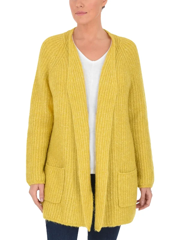 Plus Womens Knit Long Sleeves Cardigan Sweater Spandex Blend Rayon Blend Denim Blend Plus Womens Knit Long Sleeves Cardigan Sweater Spandex Blend Rayon Blend Denim Blend