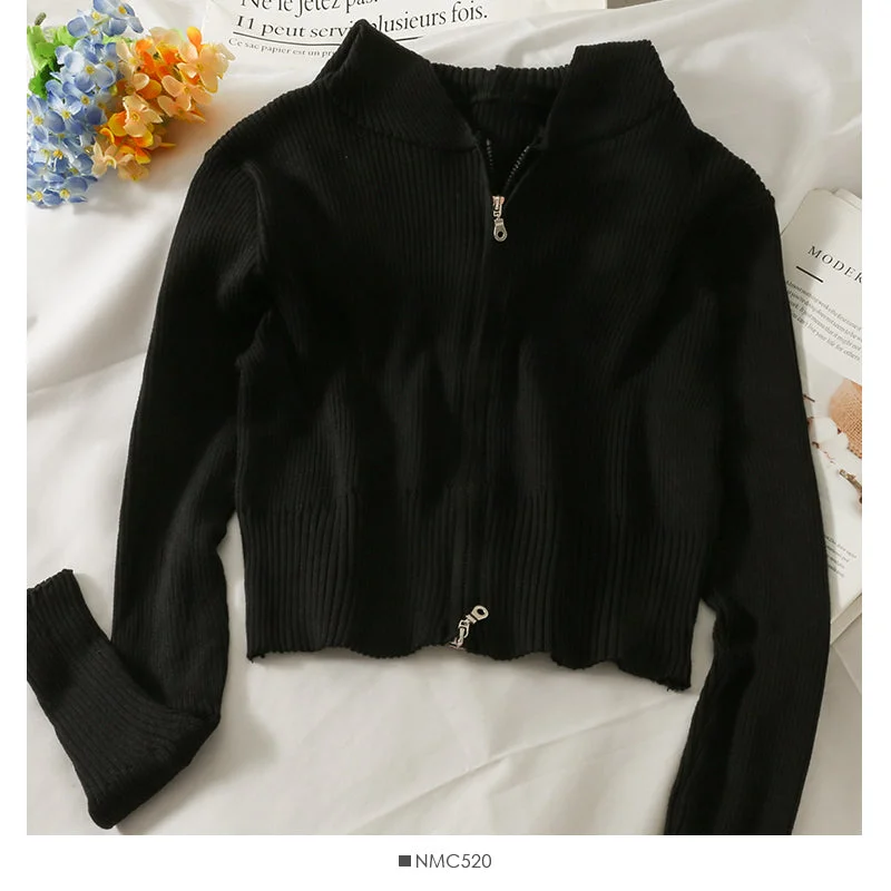Striped slim Hooded Sweater Zip Cardigan long sleeve 1766 Denim Fabric Leather Fabric Suede Fabric Striped slim Hooded Sweater Zip Cardigan long sleeve 1766 Denim Fabric Leather Fabric Suede Fabric