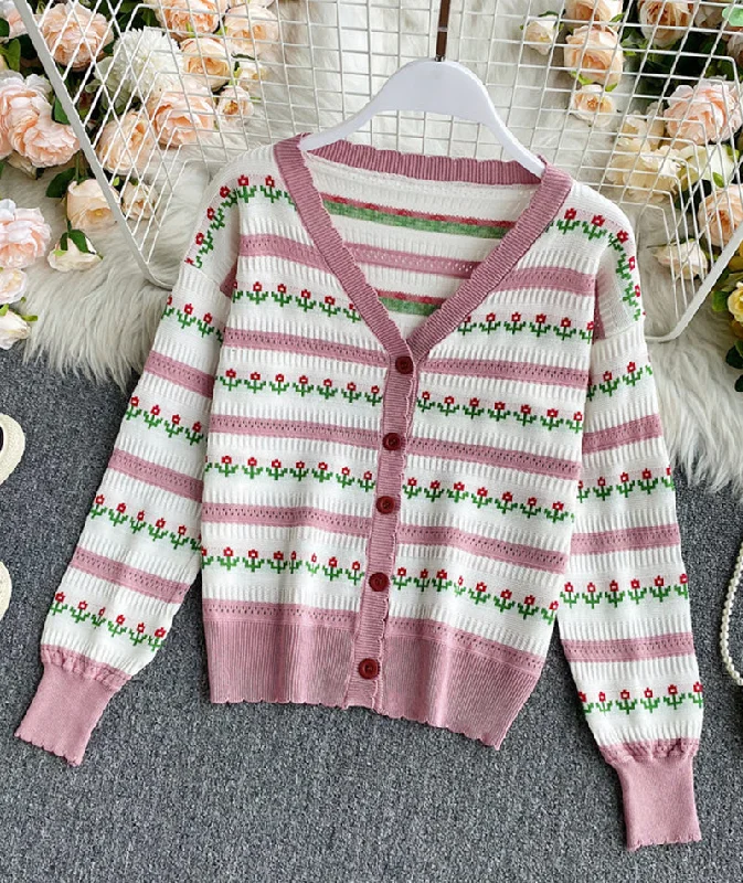 Sweet cardigan long sleeve sweater  155 Beaded Cardigan Sequined Faux Fur