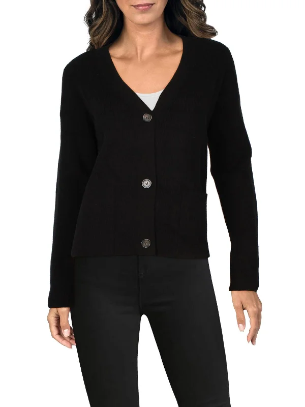 Womens Button-Down Ribbed Knit Cardigan Sweater Boxy Cardigan Fitted Cardigan A-Line Womens Button-Down Ribbed Knit Cardigan Sweater Boxy Cardigan Fitted Cardigan A-Line
