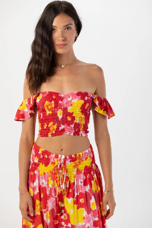 Hollie Crop Top Modern Contemporary Chic